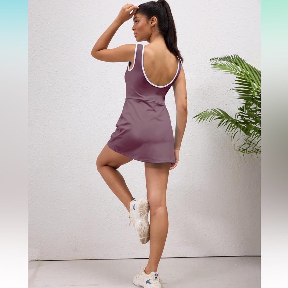 Womens Summer Sleeveless Mini Tennis Dress New